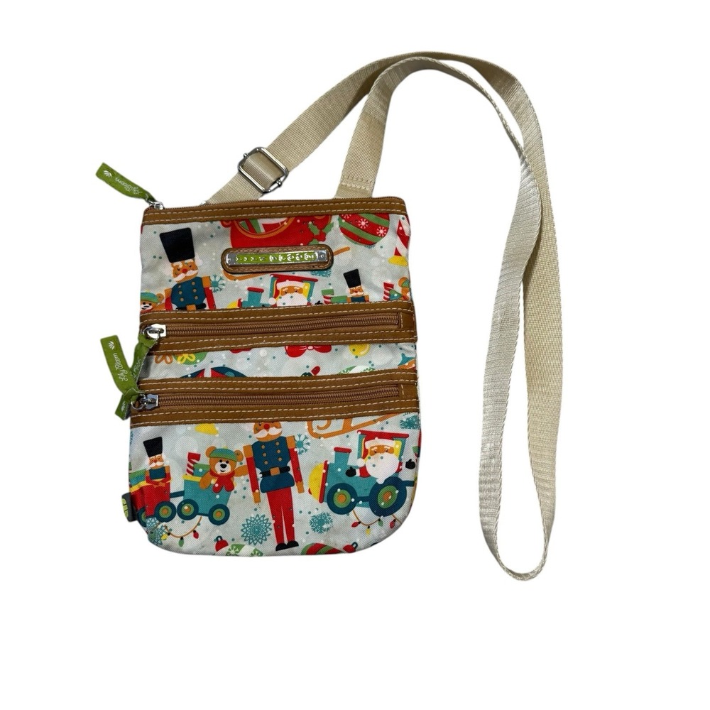 Lily Bloom Holiday Christmas Nutcracker Crossover Purse